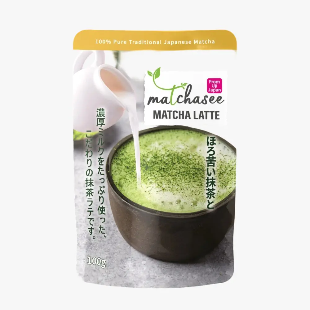Matcha Latte front packaging